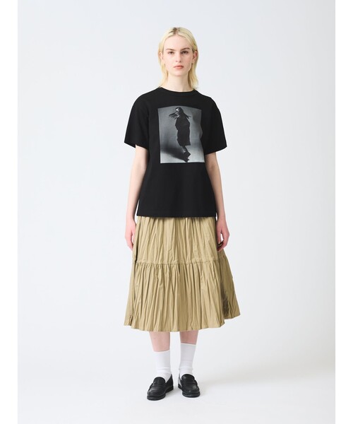 mizuiroind tシャツ mizuiro ind フォトプリントT レディース