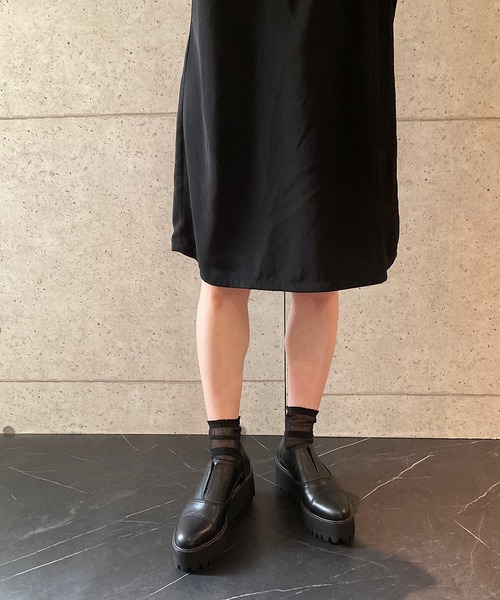 ALL BLACK（オールブラック） 革靴 フォーマルシューズ 「本革/厚底