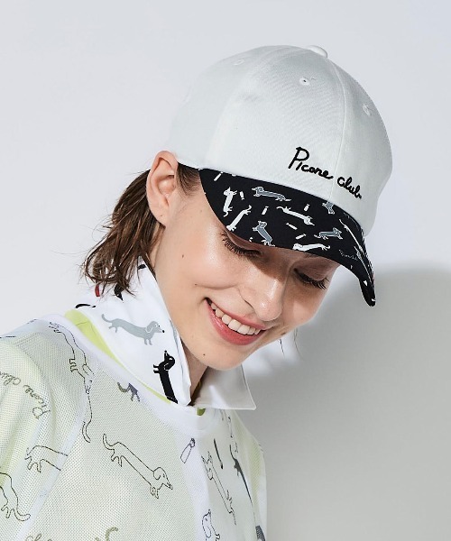 Picone CLUB（ピッコーネクラブ） キャップ 帽子 DOG柄キャップ 