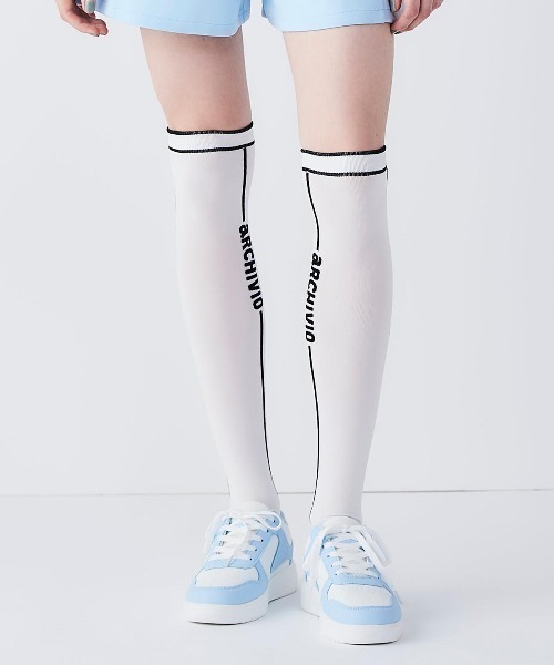 archivio（アルチビオ） 靴下 「LADIES」ラインハイソックス