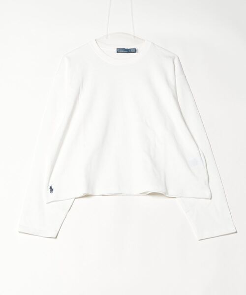 POLO RALPH LAUREN tシャツ クロップド コットン ジャージー