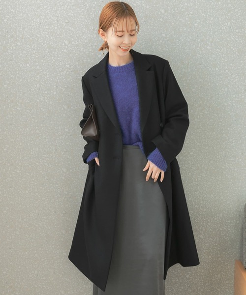URBAN RESEARCH ROSSO WOMEN」 チェスターコート 38 ブラウン 
