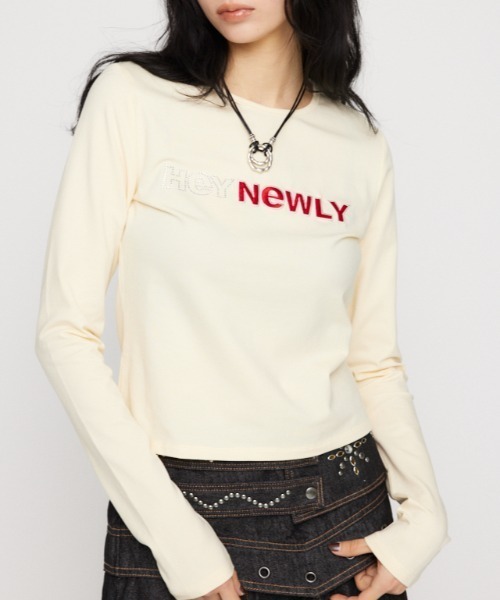 LAGUA GEM（ラグアジェム） tシャツ EMBROIDERY CUT トップス