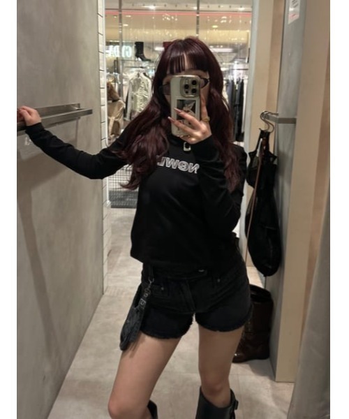LAGUA GEM（ラグアジェム） tシャツ EMBROIDERY CUT トップス