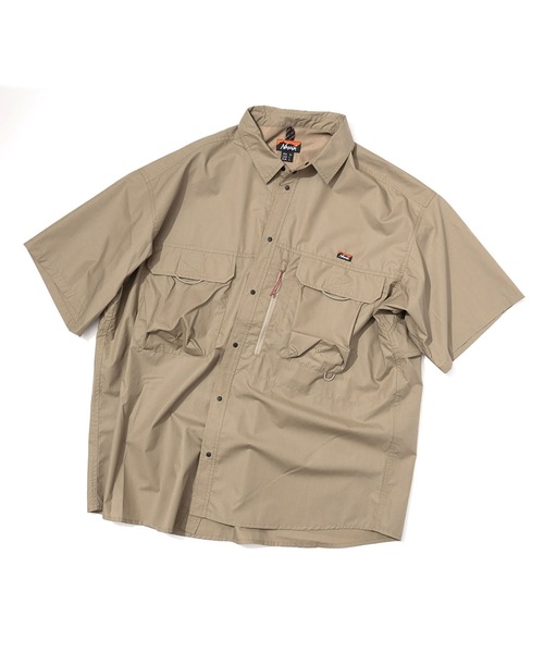 NANGA（ナンガ） シャツ 半袖 MOUNTAIN FIELD S/S SHIRT/マウンテン