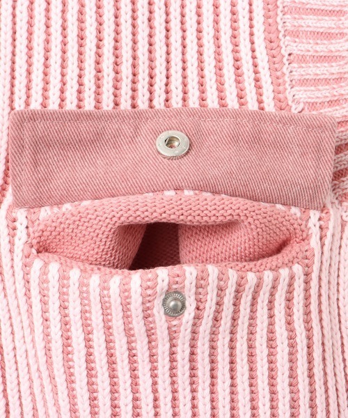 ベスト ジレ atmos pink Pigment Knit Vest / アトモス ピンク ピグメント ニット ベスト レディース セール】atmos pink Pigment Knit Vest / アトモス ピンク
