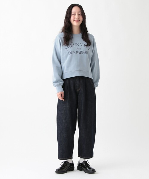「Afternoon Tea」 スウェットカットソー MEDIUM ライトブルー レディース_画像7