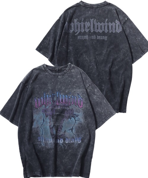 Lazar tシャツ Rock T-shirt/オーバーサイズ ヴィンテージ加工