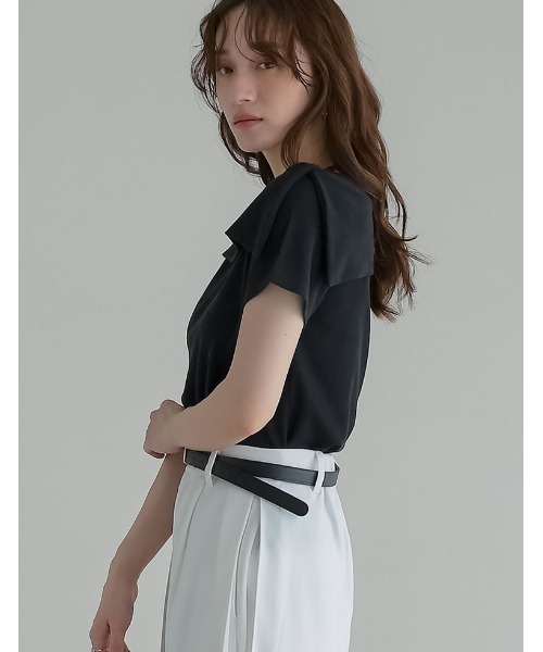 Re:EDIT（リエディ） tシャツ 半袖 「ブラ紐隠し」「新色追加