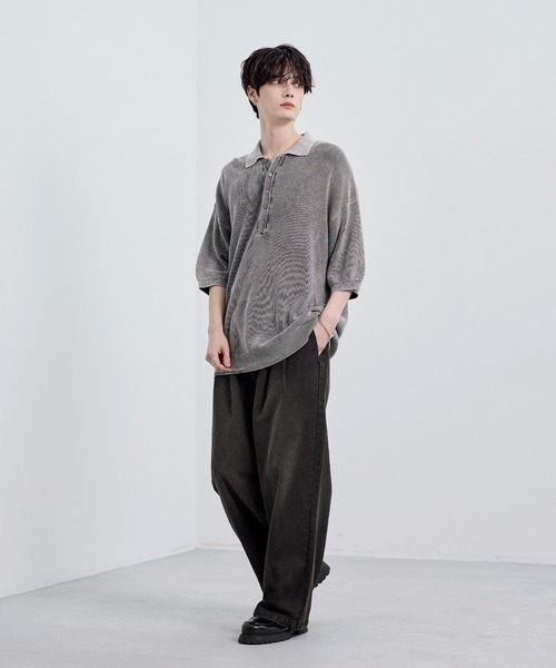 Bottega Veneta カシミヤヘンリーネックニット 10416-240426-0260_1.jpg