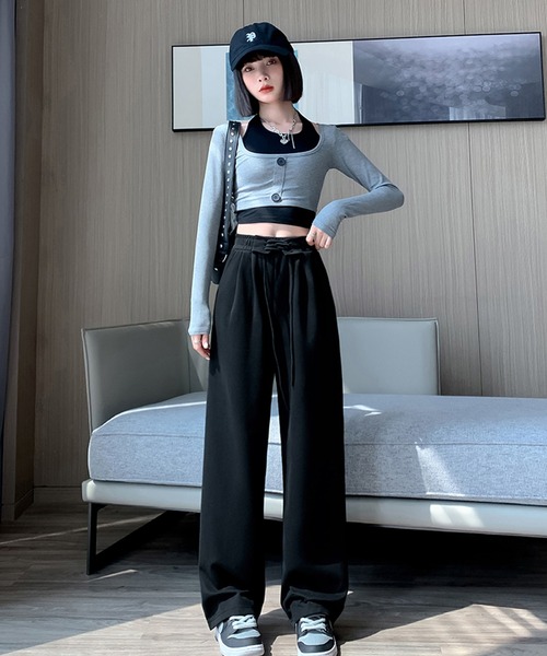 スウェットパンツ ジャージ 「M2SUQARED/エムツースクエア」レース