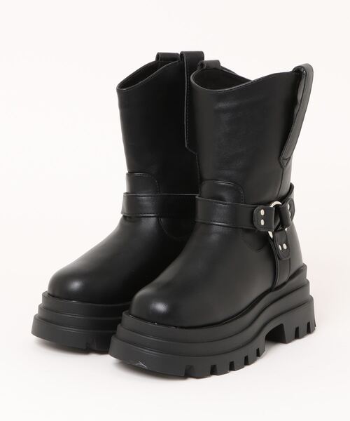 「CIAOPANIC」 「Vivian」ブーツ LARGE ブラック レディース_画像2