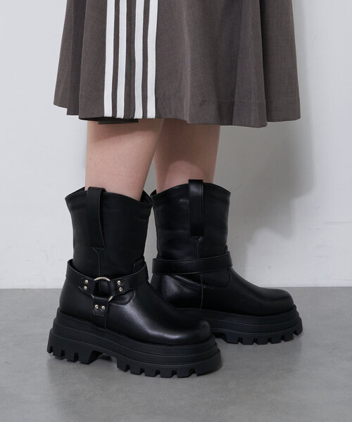 「CIAOPANIC」 「Vivian」ブーツ LARGE ブラック レディース_画像3