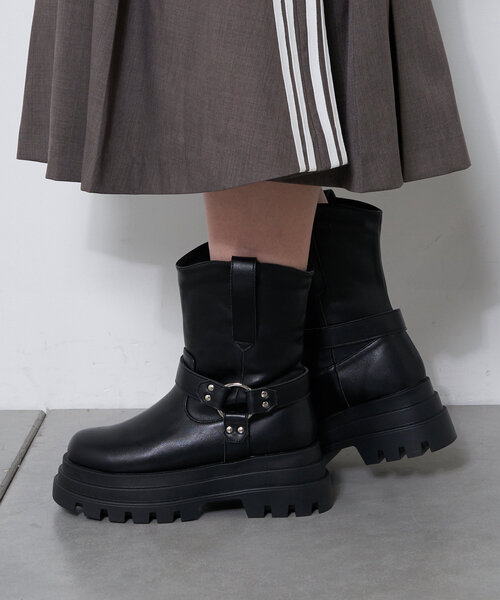 「CIAOPANIC」 「Vivian」ブーツ LARGE ブラック レディース_画像4