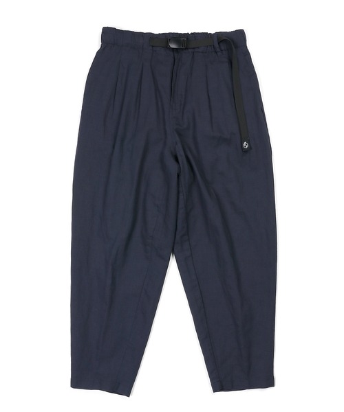 The DUFFER of ST.GEORGE パンツ LINEN BLEND WEBBING BELT WIDE