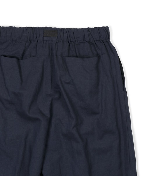 The DUFFER of ST.GEORGE パンツ LINEN BLEND WEBBING BELT WIDE