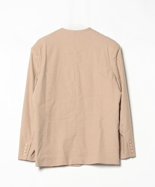 todayful ジャケット36 TODAYFUL 「TODAYFUL」 ノーカラージャケット 36inch ナチュラル