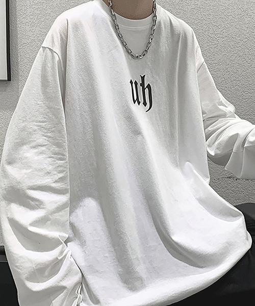 REVO レボリューション　長袖タッパー L〜XL相当 Evo+Revo（エボレボ） tシャツ “無骨ロゴで綺麗カッコよく” ビッグ