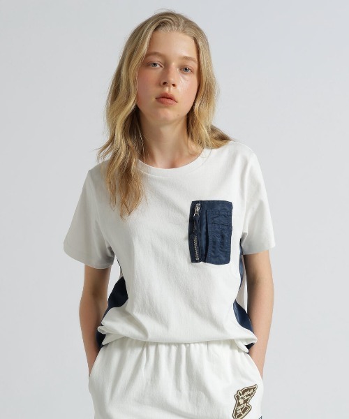 *AVIREX* MA-1 ポケット 半袖Ｔシャツ AVIREX tシャツ 「WEB＆DEPOT限定」MA-1 POCKET T-SHIRT / MA-1