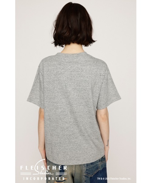 tシャツ Betty Boop x SLY EYELET T/SH ベティブープ スライ アイレット ティーシャツ 夏服 半袖 レディース Betty Boop x SLY EYELET T/SH ベティブープ スライ アイレット