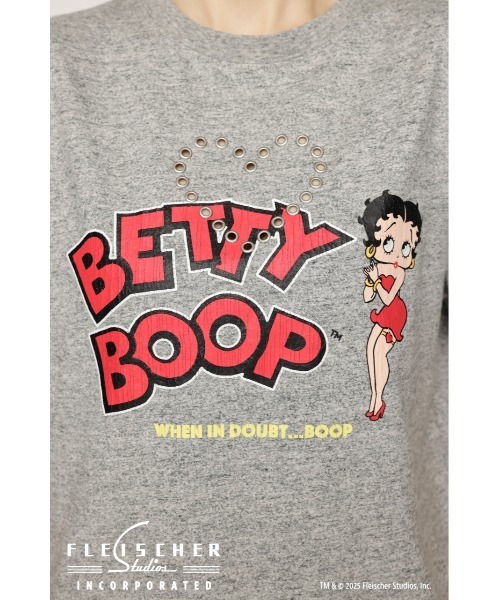 【最終値下げ】Betty Boop x SLY COMPACT Tシャツ Betty Boop x SLY COMPACT T/SH ベティブープ スライ コンパクト