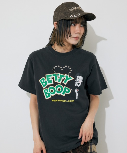 BETTY BOOP tシャツ Betty Boop x SLY EYELET T/SH ベティブープ