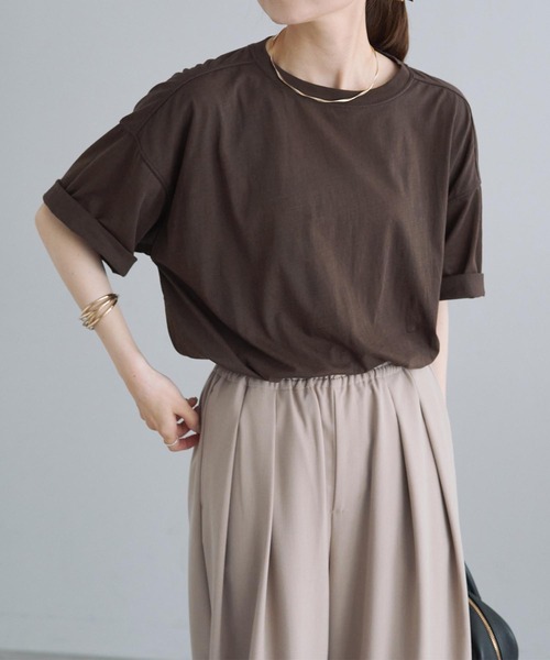 pual ce cin tシャツ コットンナイロンシアーオーバーTシャツ