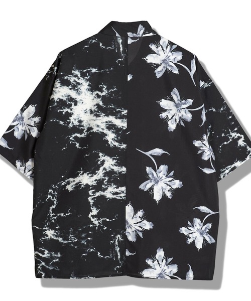 NO ID. シャツ ハーフZIPチェンジングBIG-SH(シャツ) メンズ