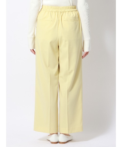 ワイドパンツ パンツ ココチよ タックワイドパンツ ウォッシャブル