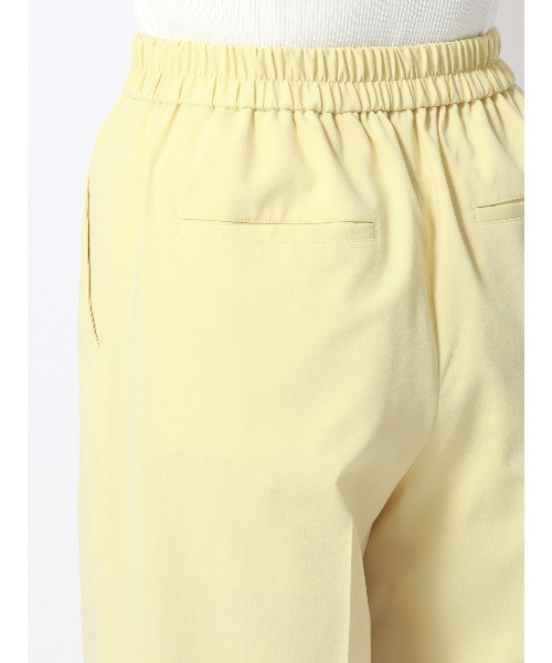 【新品同様】 ココチストレッチパンツ パンツ ココチよ タックワイドパンツ ウォッシャブル ストレッチ