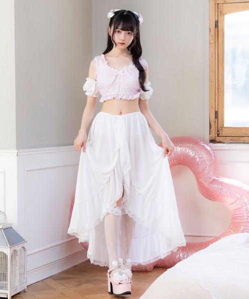 ディアマイラブ　うさみみ水着 うさ耳フリルフィッシュテール水着 – レディースファッション