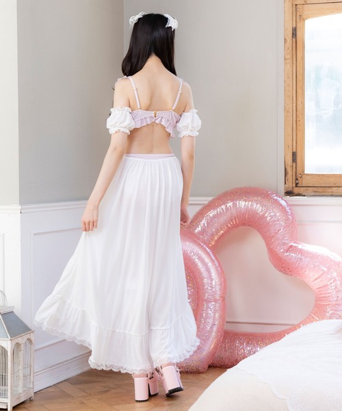 DearMyLove 水着 うさ耳フリルフィッシュテール水着 レディース