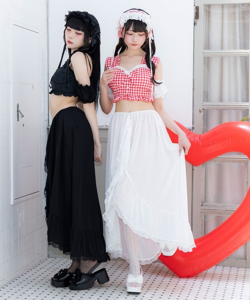 DearMyLove 水着 うさ耳フリルフィッシュテール水着 レディース