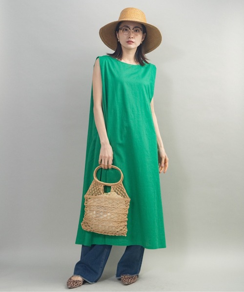 ワンピース リネン シンプルワンピース : ZOZOTOWN Yahoo!店 - 通販