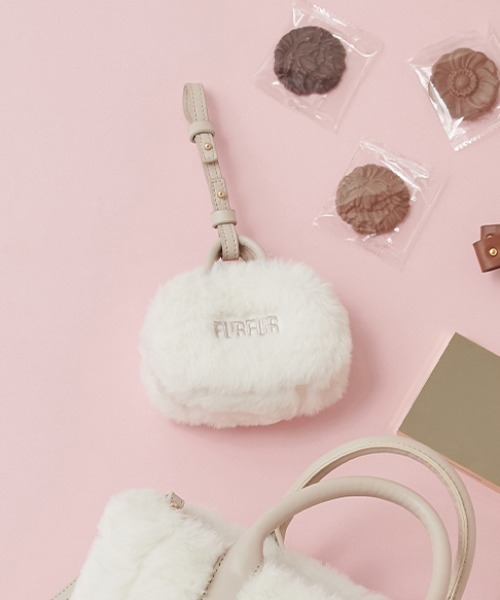 FURFUR（ファーファー） チャーム 「限定カラー」エコファートートミニ 