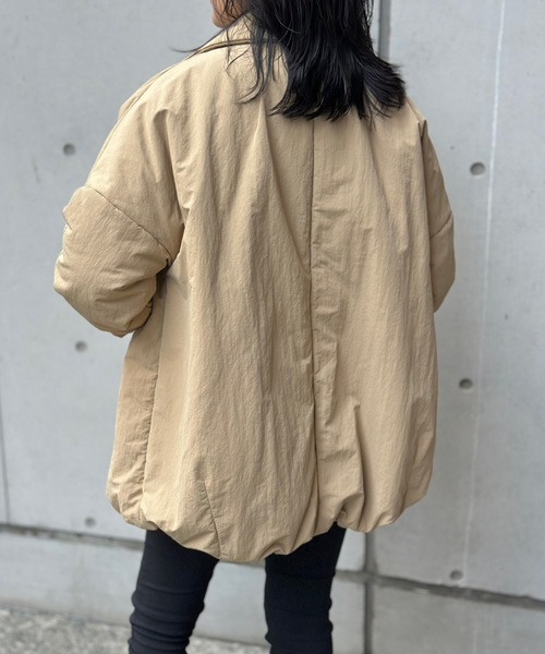 TaylorMade レディースジャケット ベージュ/黒 LAKOLE（ラコレ） ジャケット テーラードジャケット 起毛テーラード