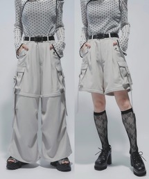 カーゴパンツ マルチWAYワイドカーゴパンツ(HARE) レディース｜ZOZOTOWN Yahoo!店
