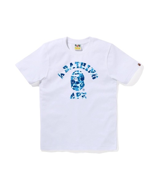tシャツ ABC CAMO COLLEGE TEE レディースの画像