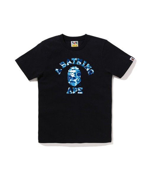 A BATHING APE（アベイシングエイプ） tシャツ ABC CAMO COLLEGE TEE