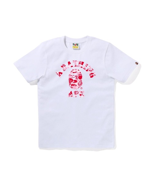 A BATHING APE（アベイシングエイプ） tシャツ ABC CAMO COLLEGE TEE