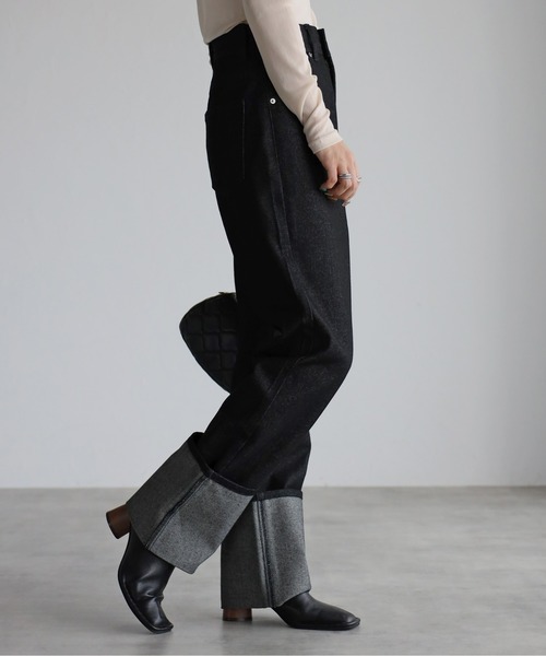 [sakishimatokyo] Denim брюки L черный женский 