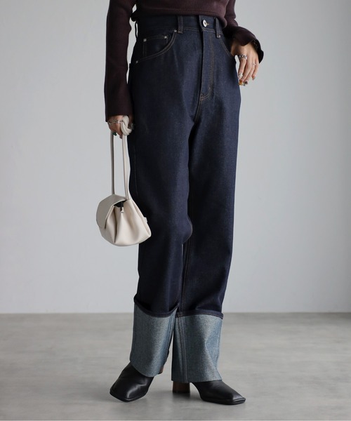 [sakishimatokyo] Denim брюки L черный женский 