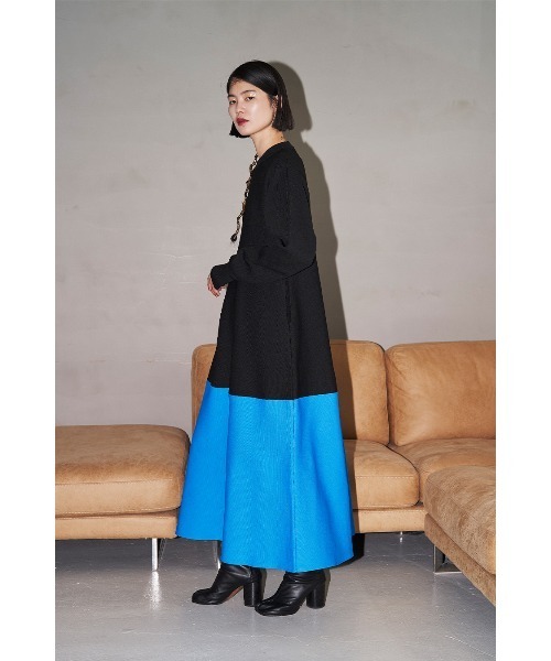 ワンピース OMMO TENT LINE KNIT OP OMMO ワンピース TENT LINE KNIT OP : ZOZOTOWN Yahoo!店 - 通販