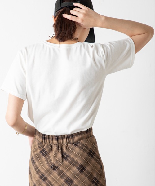 tシャツ 「汗ジミ防止＆UVカット」快適さも美しさも一枚で叶う、大人のための頼れる毎日Tシャツ！さらっと着られて、見た目も上品。夏の不快感を抑えて、清 | MILLION CARATS | 25