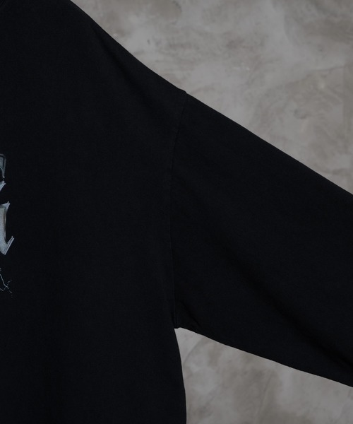 ADRER 「ADRER」 長袖Tシャツ LARGE チャコールグレー メンズ