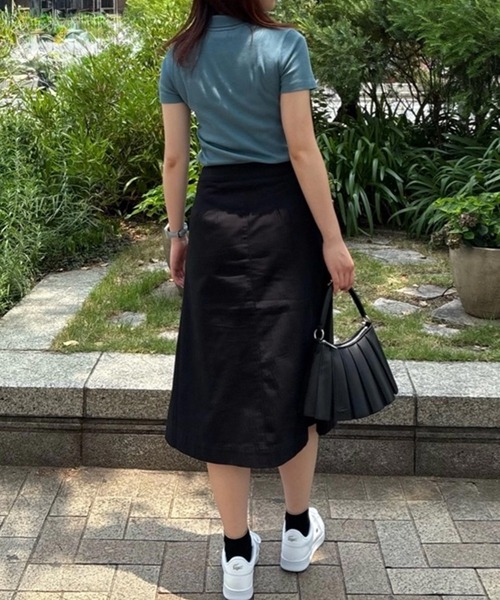 LACOSTE（ラコステ） スカート ミディプリーツスカート : ZOZOTOWN