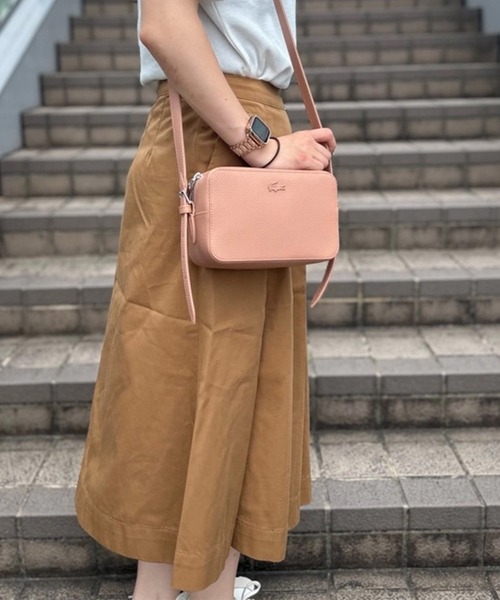 LACOSTE（ラコステ） スカート ミディプリーツスカート : ZOZOTOWN