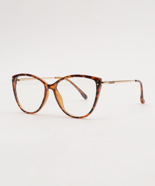 WEGO 伊達メガネ メガネ 眼鏡 WEGO/BIGフォックスアイウェア