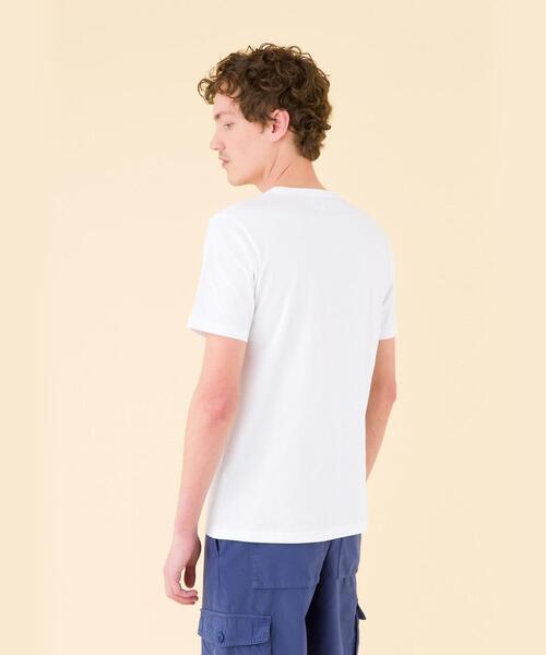 「agnes b.」 半袖Tシャツ 0 ホワイト メンズ