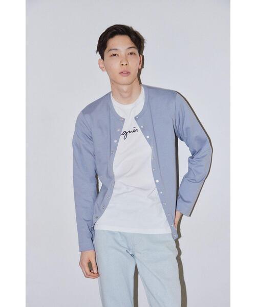 「agnes b.」 半袖Tシャツ 0 ホワイト メンズ